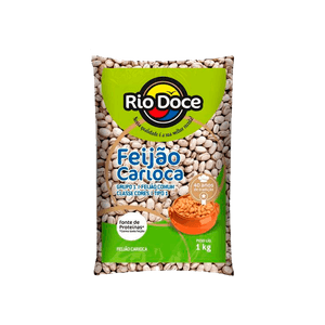FEIJAO RIO DOCE TP-1 1KG CARIOCA